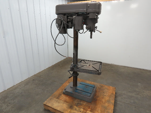 Duty Master 20" Drill Press #3 Morse Taper 6" Stroke 1 Hp 3Ph Variable Speed