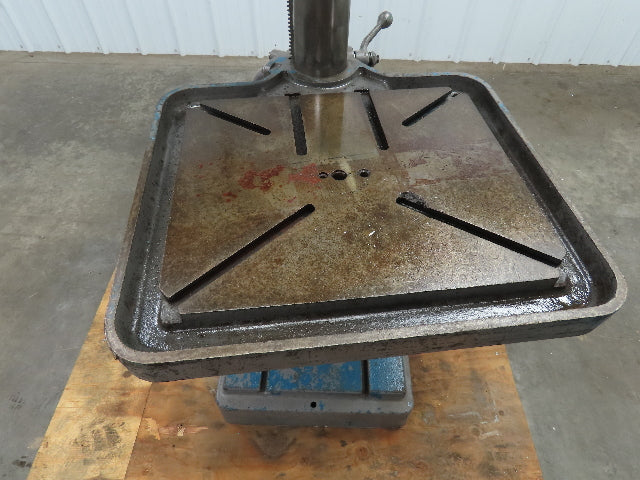 Duty Master 20" Drill Press #3 Morse Taper 6" Stroke 1 Hp 3Ph Variable Speed