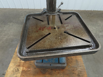 Duty Master 20" Drill Press #3 Morse Taper 6" Stroke 1 Hp 3Ph Variable Speed