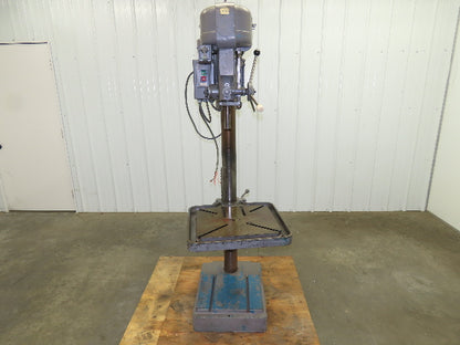 Duty Master 20" Drill Press #3 Morse Taper 6" Stroke 1 Hp 3Ph Variable Speed