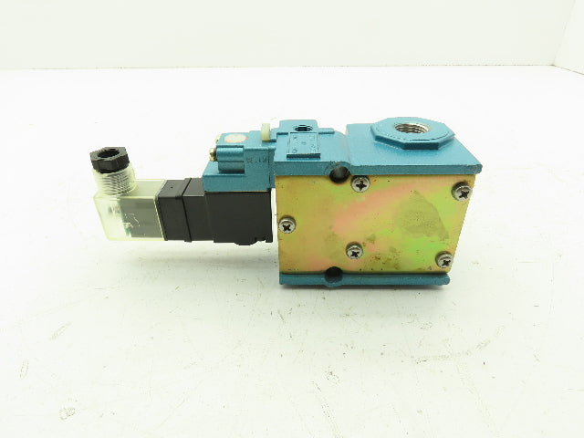 MAC 56C-12-111JD Pneumatic Solenoid 3/2 Spool Valve 120V 3/8" NPT