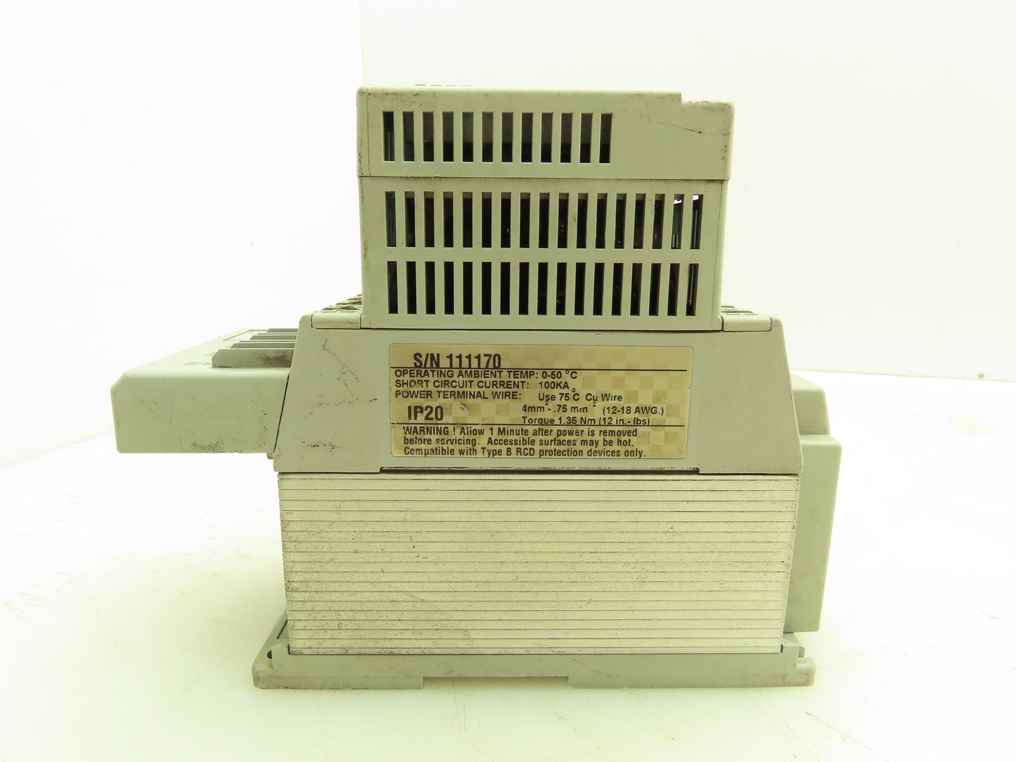 Allen Bradley 160-BA04NPS1P1 Preset Speed Controller Ser B Motor Rtg 1.5KW/2HP