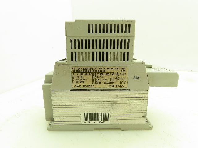 Allen Bradley 160-BA04NPS1P1 Preset Speed Controller Ser B Motor Rtg 1.5KW/2HP