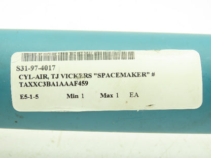 Vickers Spacemaker Threaded Air Cylinder 1.5" Bore 8" Stroke TAXXC3BA1AAAF459