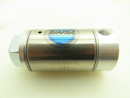Bimba D-92535-A Stainless Air Reservoir Brake Cylinder 1.5" Bore