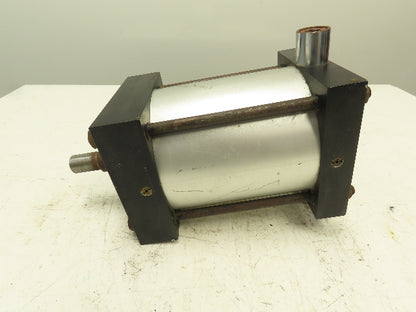 Parker 4MA Series Pneumatic Air Cylinder 6" Bore 5" Stroke 250 PSI Trunnion Mt