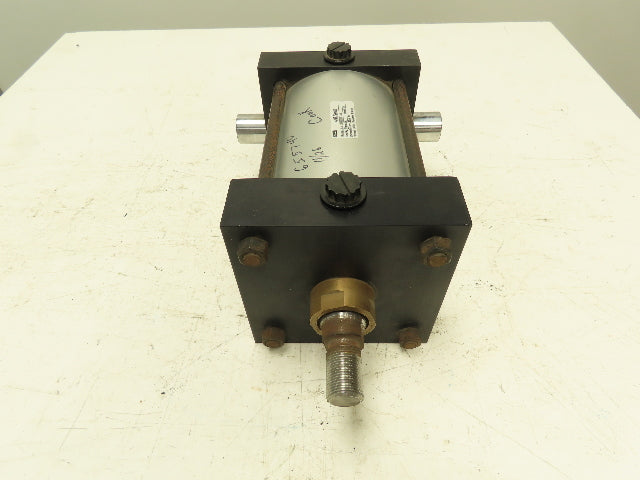 Parker 4MA Series Pneumatic Air Cylinder 6" Bore 5" Stroke 250 PSI Trunnion Mt