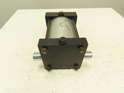 Parker 4MA Series Pneumatic Air Cylinder 6" Bore 5" Stroke 250 PSI Trunnion Mt