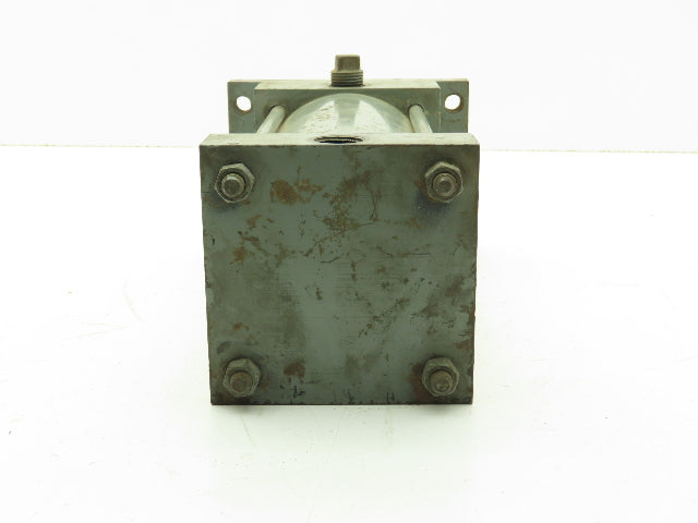 Miller AR61B Pneumatic Air Cylinder 4" Bore 6" Stroke 500 PSI Flange Mount