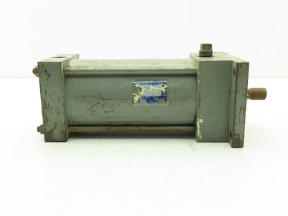Miller AR61B Pneumatic Air Cylinder 4" Bore 6" Stroke 500 PSI Flange Mount