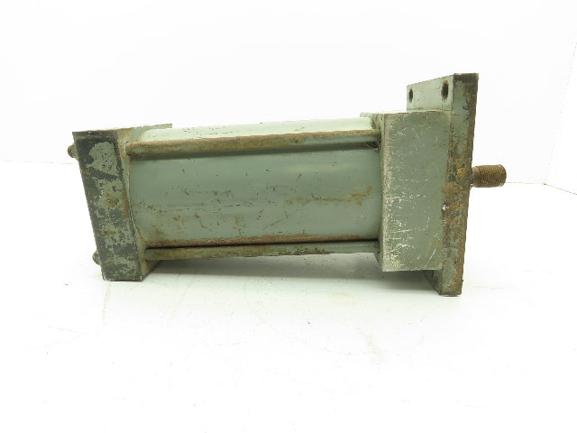Miller AR61B Pneumatic Air Cylinder 4" Bore 6" Stroke 500 PSI Flange Mount