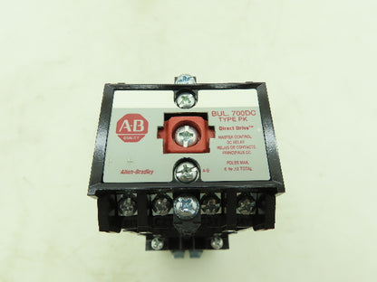 Allen Bradley 700DC-PH600Z24 Control Relay Type PH 600V 20A 24VDC Ser E