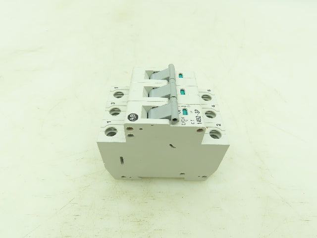 Allen Bradley 1492-SP3C050 Circuit Breaker 3 Pole 5A 480/277V Ser C