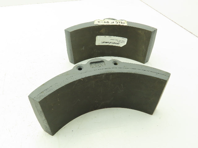 P&H Morris 915F84-2 Magnetic Brake Shoe 8"  Set of 2
