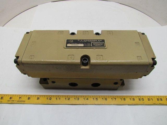 C.A. Norgen P72QA06 Air Control Valve 3/4" NPT Ports 4.5x5.5x13"