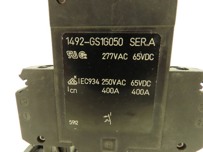 Allen Bradley 1492-GS1G050 Circuit Breaker Mini 1Ph 5A 250V AC Ser A Lot Of 4