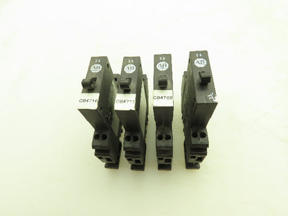 Allen Bradley 1492-GS1G050 Circuit Breaker Mini 1Ph 5A 250V AC Ser A Lot Of 4