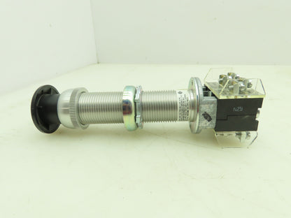 Allen Bradley 800HL-DP2B Mushroom Head Push Button Type 7 & 9 Ser A 2 NO 2 NC