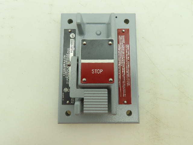 Allen Bradley 800H-NP14 Explosion Proof Switch Cover NEMA Type 7 & 9 Half Lever