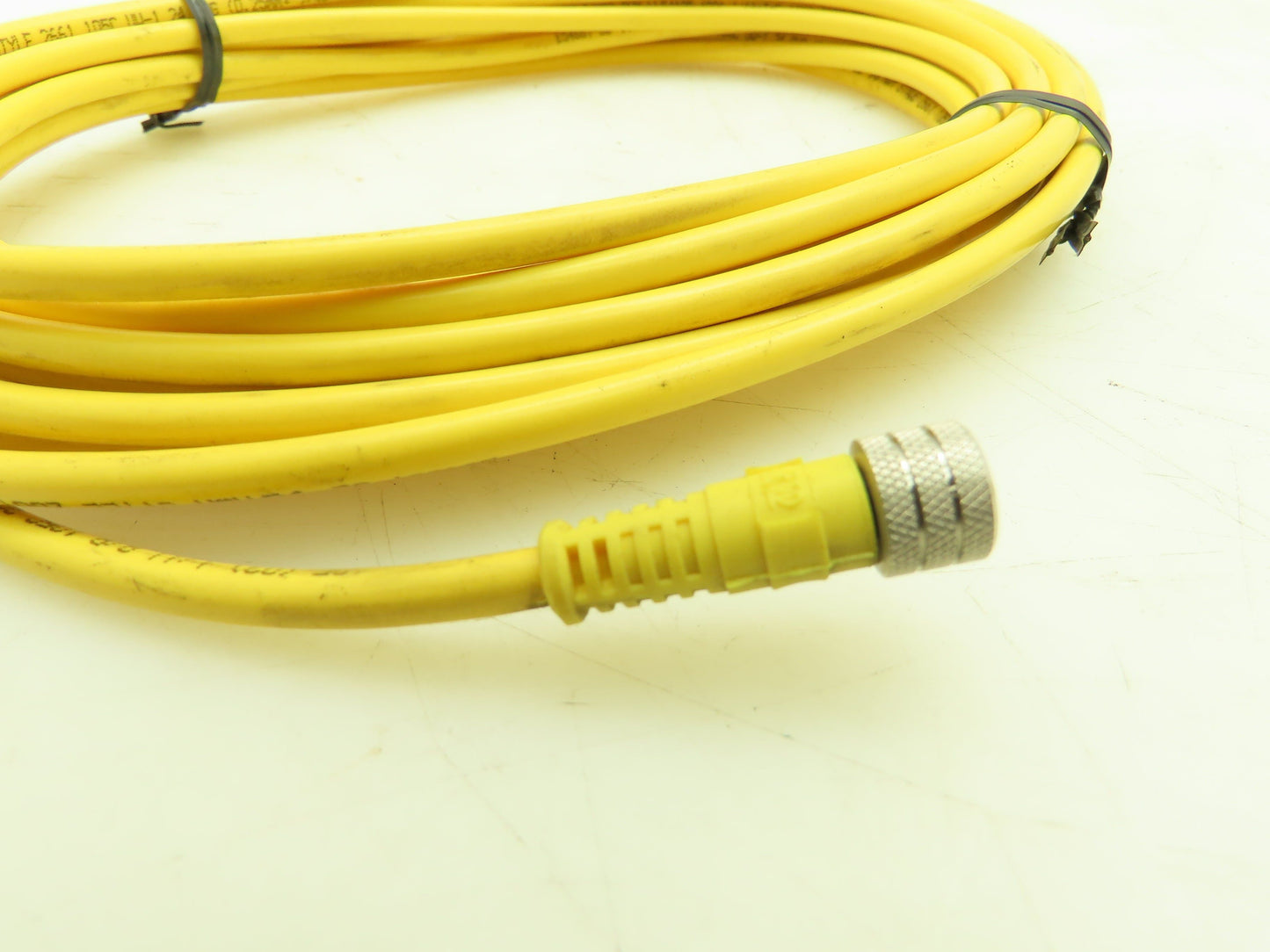 Woodhead Brad Harrison 404000A10M061 QD Cordset 4-Pin Female Straight 10M Cable