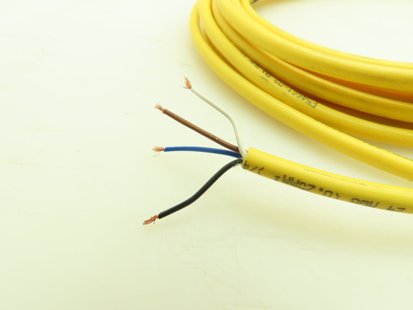 Woodhead Brad Harrison 404000A10M061 QD Cordset 4-Pin Female Straight 10M Cable