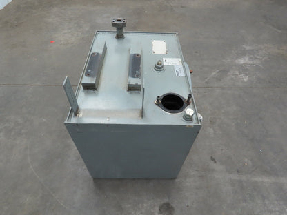 Rexroth Hydraulic Fluid Tank 20 Gallon Holding Tank SAE 4 Bolt 24x17x14"