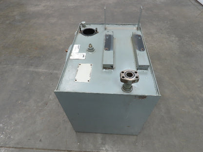 Rexroth Hydraulic Fluid Tank 20 Gallon Holding Tank SAE 4 Bolt 24x17x14"