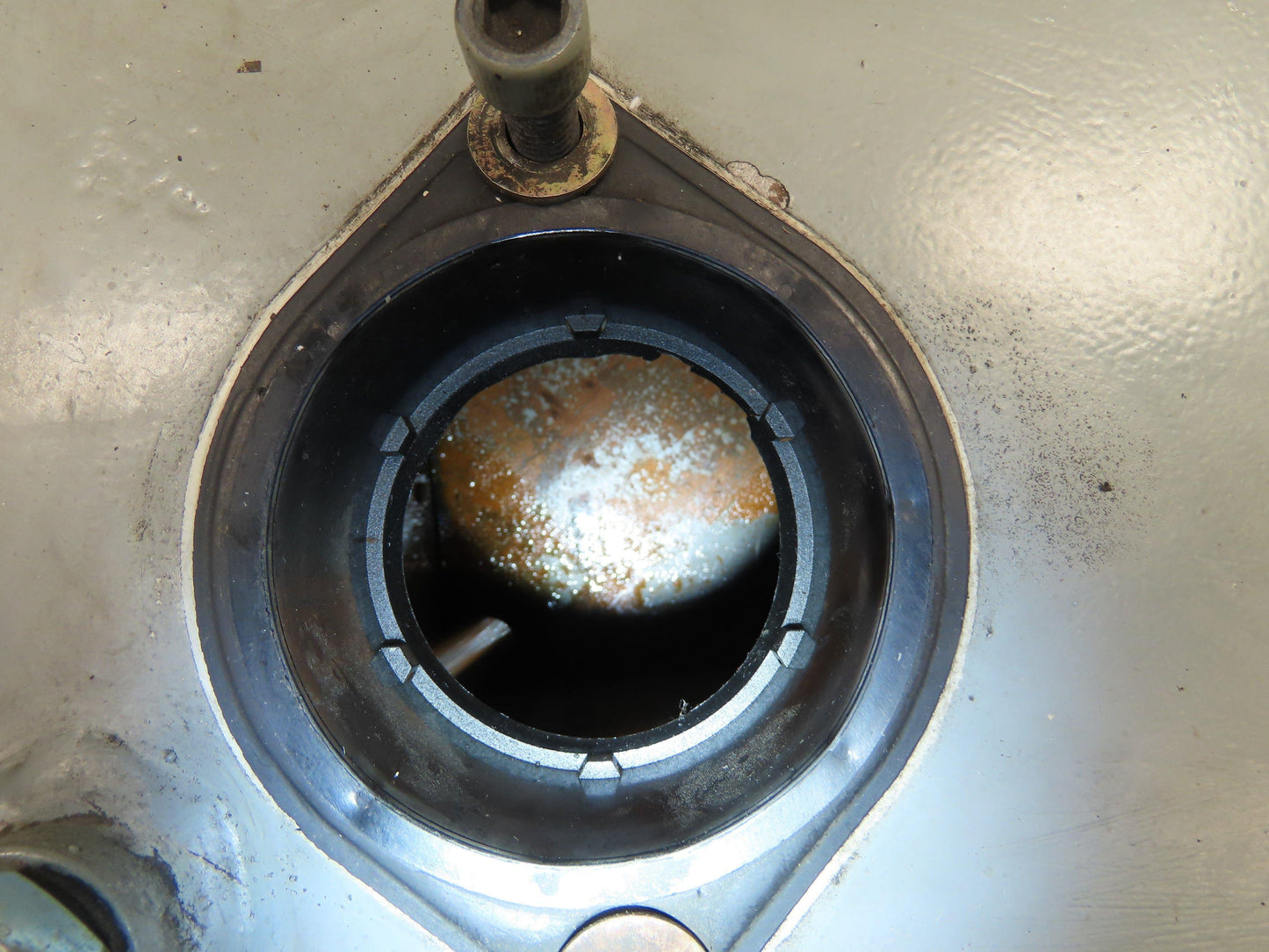 Rexroth Hydraulic Fluid Tank 20 Gallon Holding Tank SAE 4 Bolt 24x17x14"