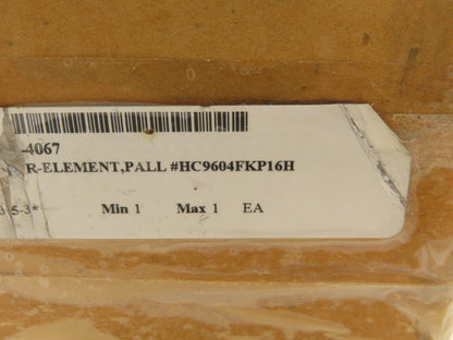 Pall HC9604FKP16H Hydraulic Filter Element Replacement