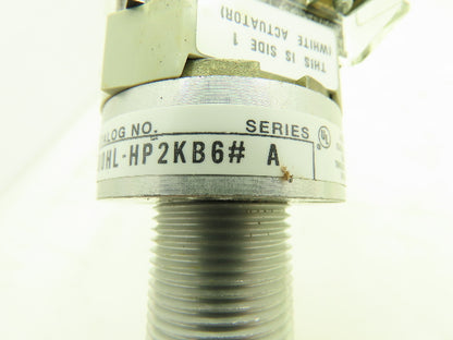 Allen Bradley 800HL-HP2KB6AAXX Heavy Duty Selector Switch 2NO 2NC Type Ser A