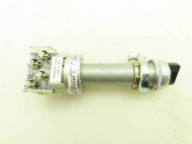 Allen Bradley 800HL-HP2KB6AAXX Heavy Duty Selector Switch 2NO 2NC Type Ser A