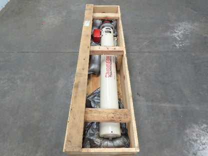 Chromalox NWH-03-018P-E1 Circulation Heater 18kw 240V 3Ph Thermostat 60-250°F