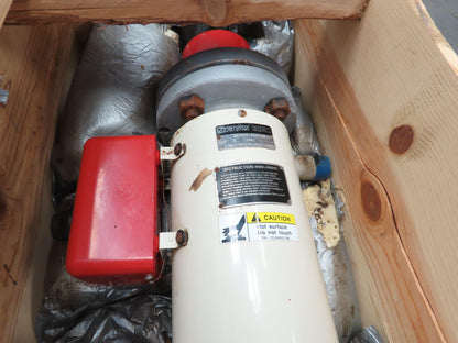 Chromalox NWH-03-018P-E1 Circulation Heater 18kw 240V 3Ph Thermostat 60-250°F