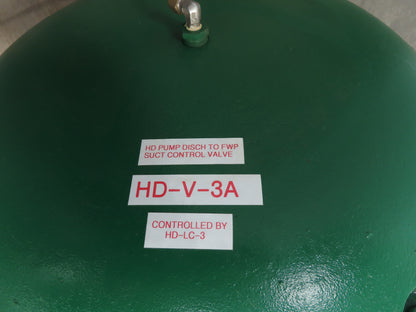Fisher Controls 657 Pneumatic Valve Actuator Diaphragm Size 80 Stroke 3" 3-15PSI
