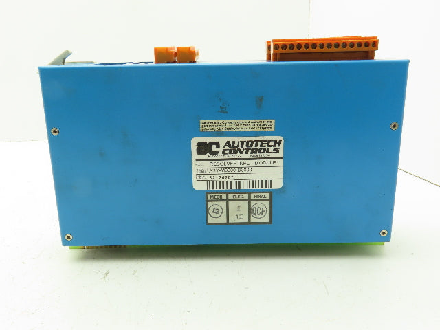 AC AutoTech Controls M8000-D3600 RSLV Resolver Decoder Input Module