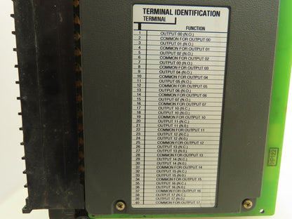 Allen Bradley 1771-0W16 Electromechanical Contact Output Module Ser B Rev F04