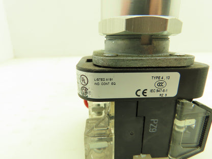 Allen Bradley 800TC-QTH24G Push To Test Button 30.5MM 1NO1 NC 24V AC/DC Ser T
