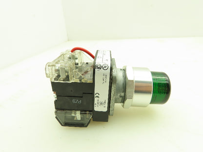 Allen Bradley 800TC-QTH24G Push To Test Button 30.5MM 1NO1 NC 24V AC/DC Ser T