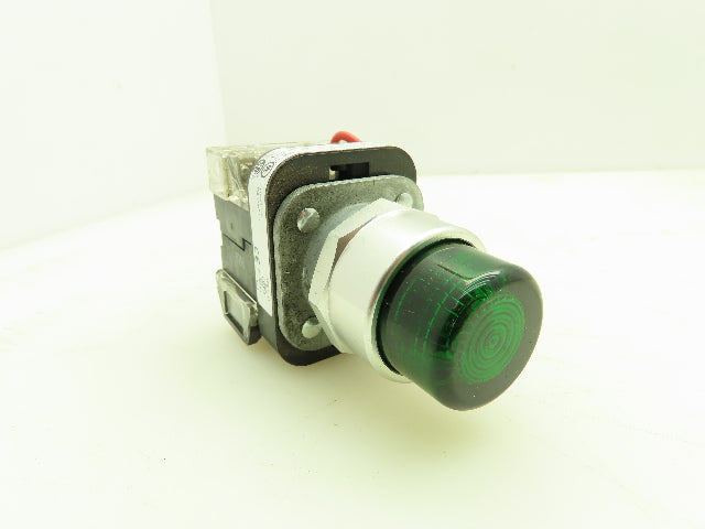 Allen Bradley 800TC-QTH24G Push To Test Button 30.5MM 1NO1 NC 24V AC/DC Ser T