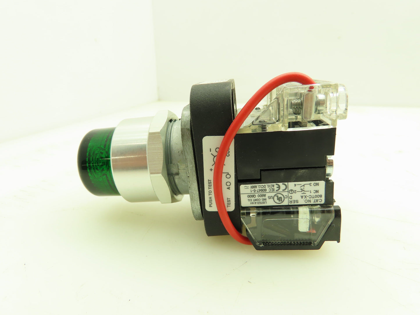 Allen Bradley 800TC-QTH24G Push To Test Button 30.5MM 1NO1 NC 24V AC/DC Ser T