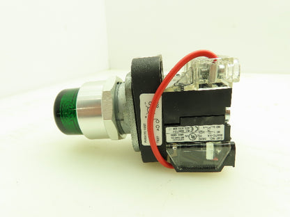 Allen Bradley 800TC-QTH24G Push To Test Button 30.5MM 1NO1 NC 24V AC/DC Ser T