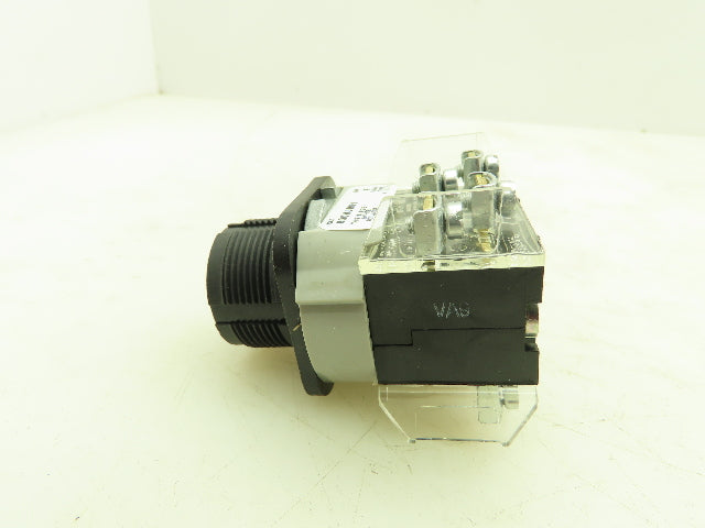 Allen Bradley 800H-JR91B Selector Switch 3 Position Spring Return Ser F