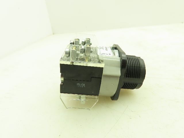 Allen Bradley 800H-JR91B Selector Switch 3 Position Spring Return Ser F