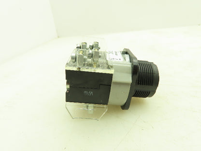 Allen Bradley 800H-JR91B Selector Switch 3 Position Spring Return Ser F