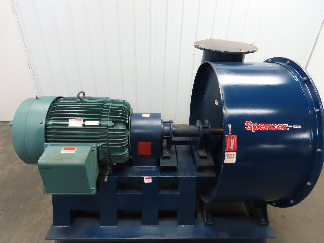 Spencer Turbine 35125-H 4BOH Centrifugal Blower 200HP 460V 3PH 7300 ICFM 2.5PSIA