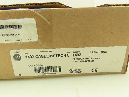 Allen Bradley 1492-CABLE010TBCH Digital Cable for 1756 I/O Module Ser C 36-Pin
