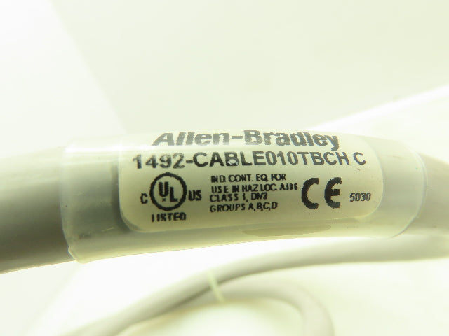 Allen Bradley 1492-CABLE010TBCH Digital Cable for 1756 I/O Module Ser C 36-Pin