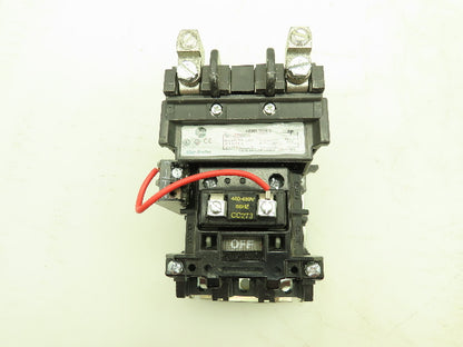 Allen Bradley 500-COB920 Motor Starter Contactor 600VAC Nema 2 Ser B 480V Coil