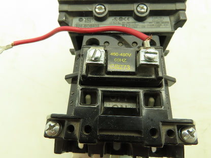 Allen Bradley 500-BOB930 Motor Starter Contactor 480V 10HP 3Ph Nema 1 480V Coil