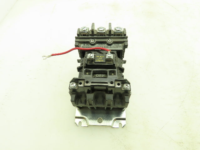 Allen Bradley 500-BOB930 Motor Starter Contactor 480V 10HP 3Ph Nema 1 480V Coil
